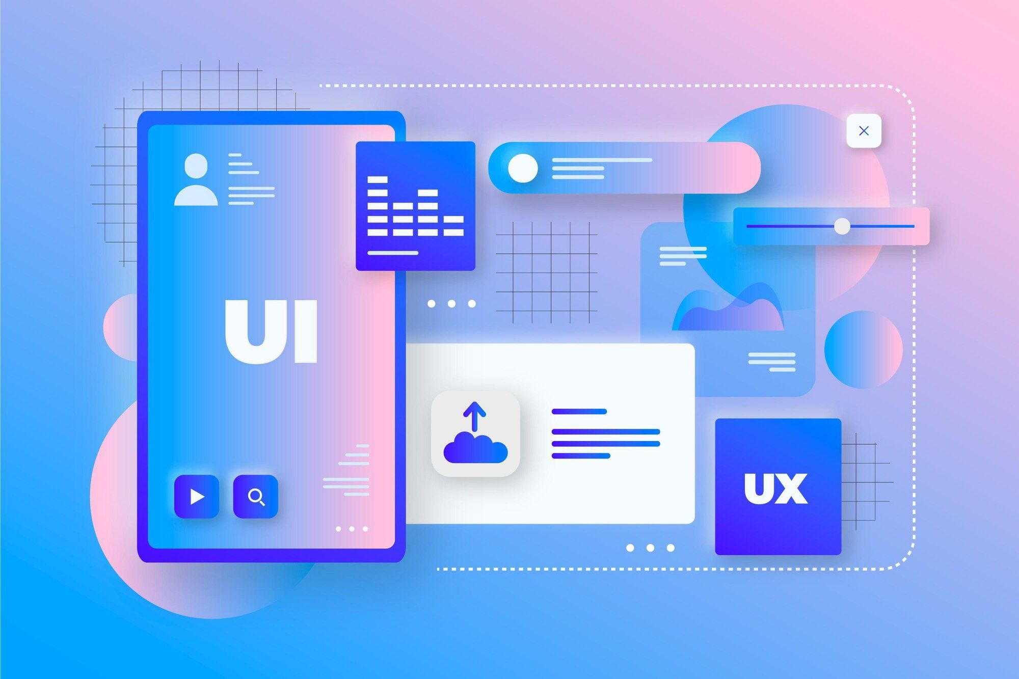 Gradient UI Ux Background