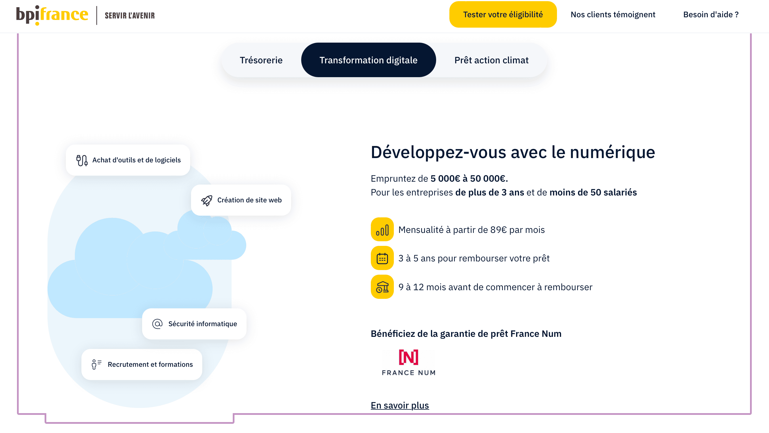 Prêt Croissance TPE Bpifrance